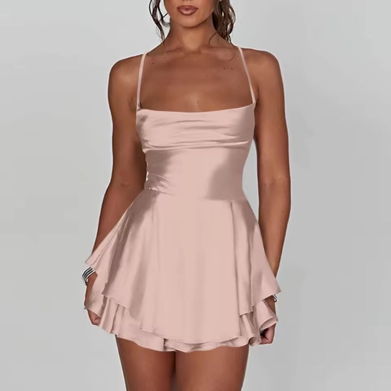 Silk Dress Satin classic