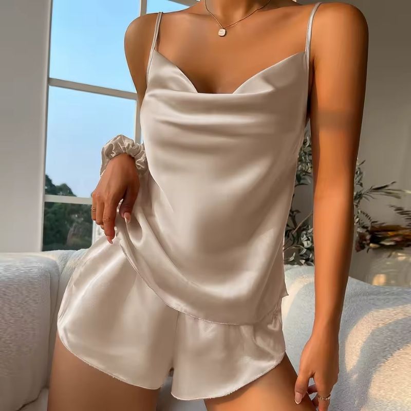 Silk Babydoll Minimal Curve Cut