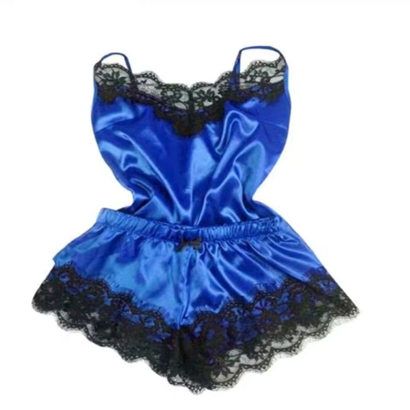 Silk Babydoll Lace Trim Elegance