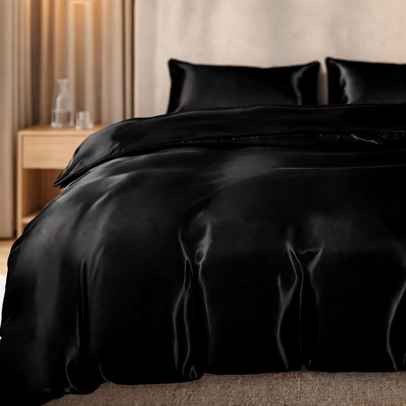 Premium Bedding Set with Plush Duvet and Silky Texture