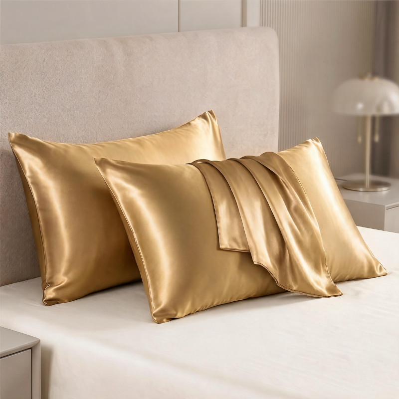 Pillowcases in Satin with Cooling Sensation