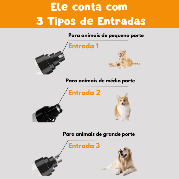 Lixador de unhas para Pets™