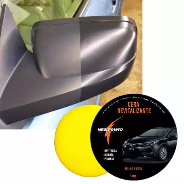 Cera (120g) Revitalizadora de Painel + Retrovisor + Parachoque