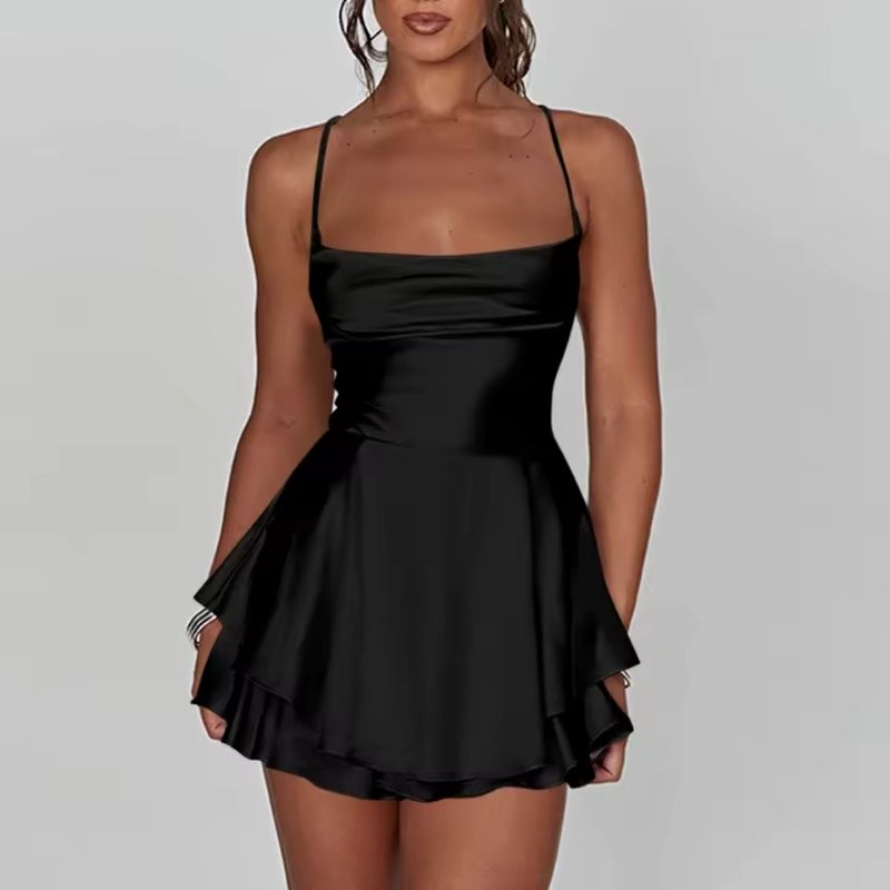 Silk Dress Satin classic