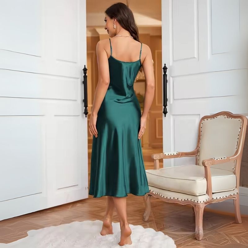 Silk Dress Glamour