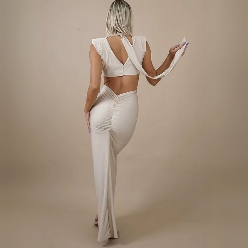 Silk Dress High Neck Infinite Grace