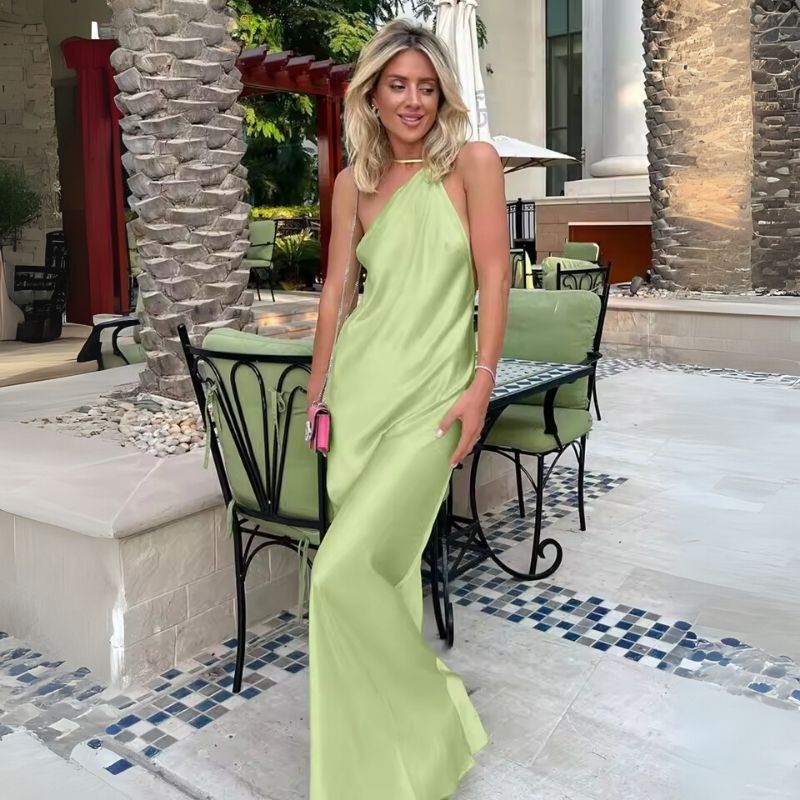 Silk Dress Thin Strap Bliss Touch
